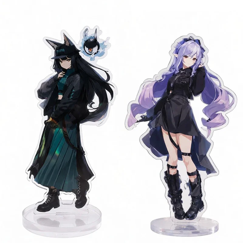 Game Zenless Zone Zero Acrylic Character Stand Hoshimi Miyabi Anime Game Tabletop Display Standee Exquisite Decoration Keychain