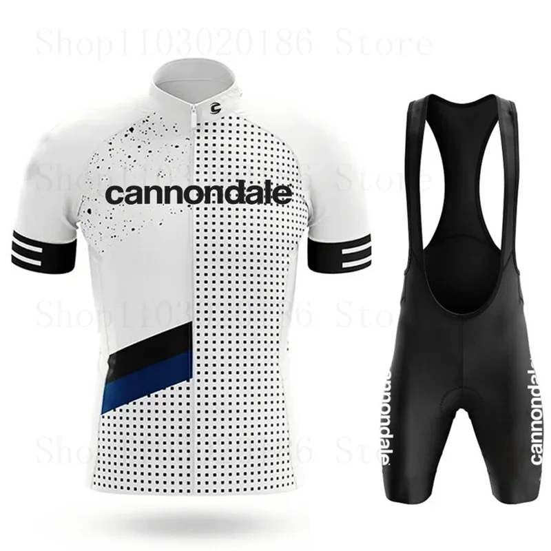 Cannondale Cycling Jersey Set Summer Breathable MTB Bike Clothes Uniform Maillot Ropa Ciclismo Men Bicycle Clothing Suit Hombre