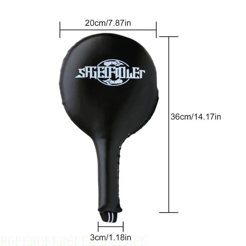 R6FE Taekwondo Kick Pads Practice Kick Targets Thickened Kick Foot Pad Martial Arts Equipment Striking Targets Paddles