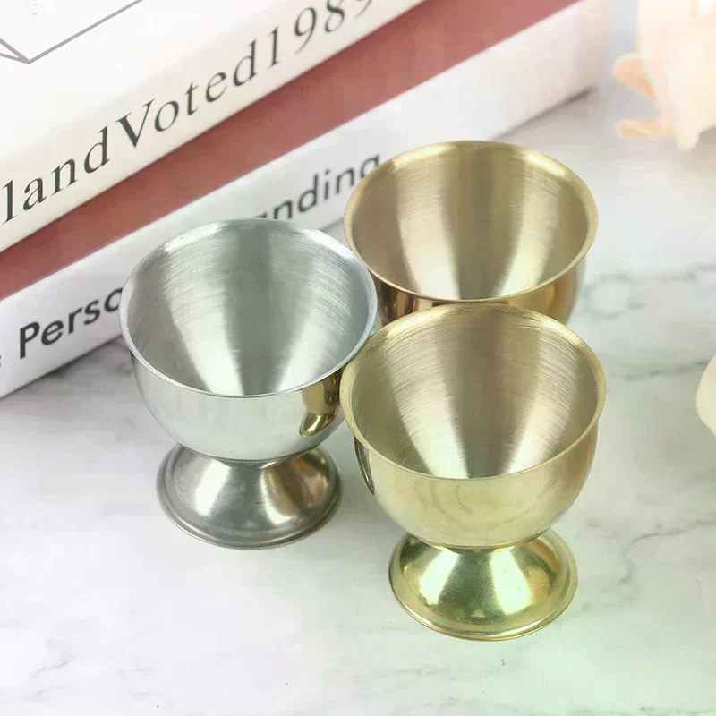 Stainless Steel Boiled Egg Cups Stand Rack Eggs Holder Egg Holder Cooking Tool