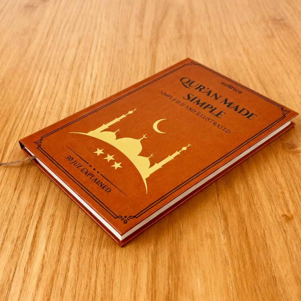 Il Corano ha reso semplice: guida allo studio per principianti con Tafsir illustrato, spiezioni facili e rifornimento completo, regalo Ramadan o Eid