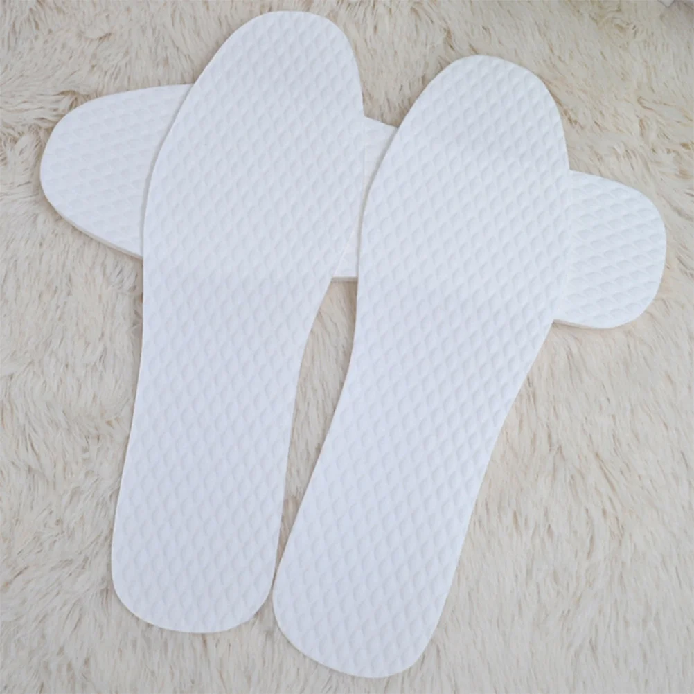

10pcs Disposable Breathable Size 45 White For Arch Support Sports Foot Protection Pads Sports Insoles Foot Care Tools