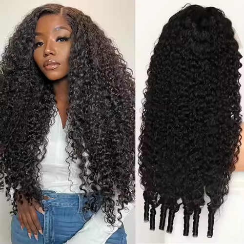 Burmese Curly Wig Human Hair Deep Wave Lace Front Wigs 13X6 Hd Lace Frontal Wig 40 Inch Brazilian Original Wigs For Black Women - Image 8