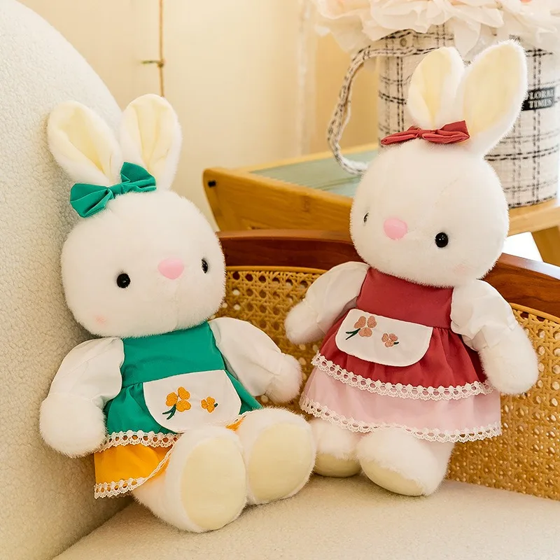 

1Pc Easter Bunny Stuffed Animal Cute Rabbits stroller accessories Easter Decor Gifts