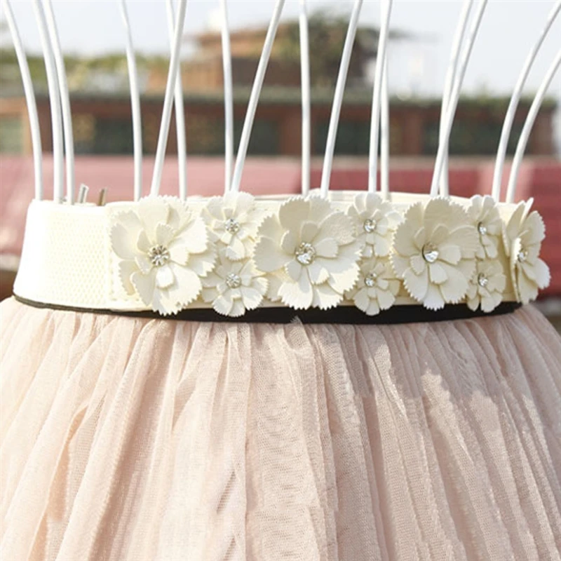 Женский эластичный пояс с цветочным рисунком