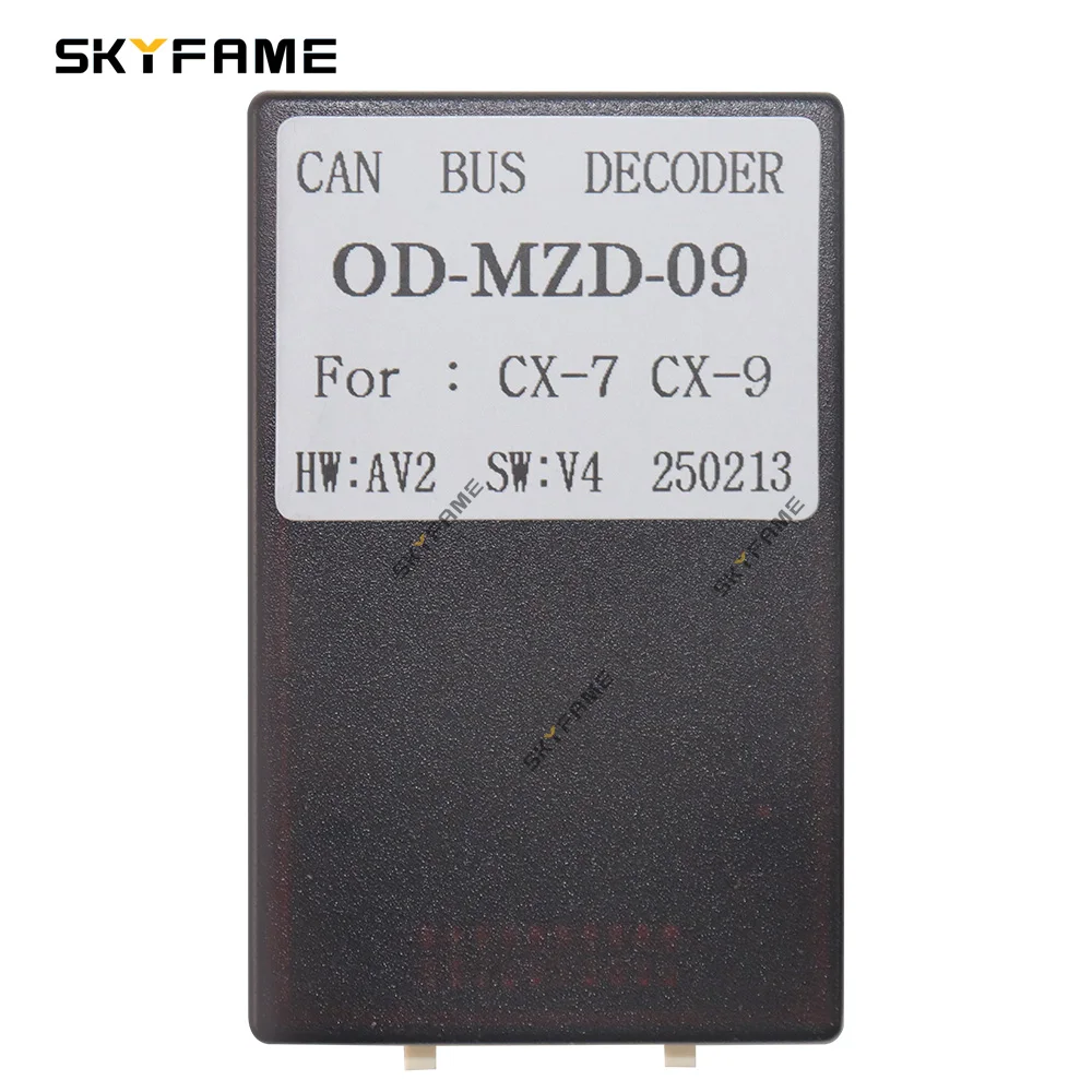 SKYFAME coche Android 16pin arnés de cableado Cable Canbus caja adaptador decodificador para Mazda 3/5/8/6 CX-7 CX-9 OD-MZD-09 RP5-MZ-002