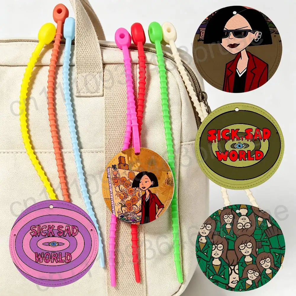 cool Jane Lane Daria Morgendorffer ID Label tag Travel Accessories Luggage Tag Label Suitcase Name Baggage Tag Antilost