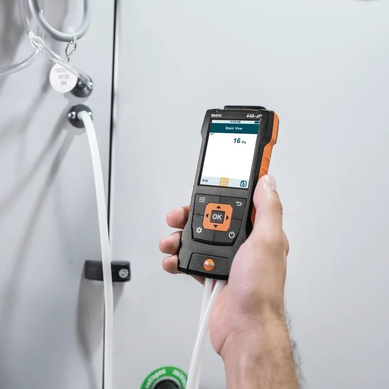 Testo 440 Delta P Air Flow ComboKit 2 مع بلوتوث 0563 4410