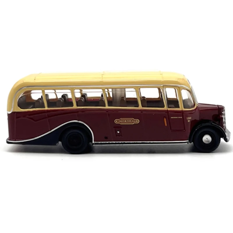 Diecast 1:120 Scale 120OB001 Bus Alloy Automobile Model Exquisite Finished Product Simulation Toy Collection Gift