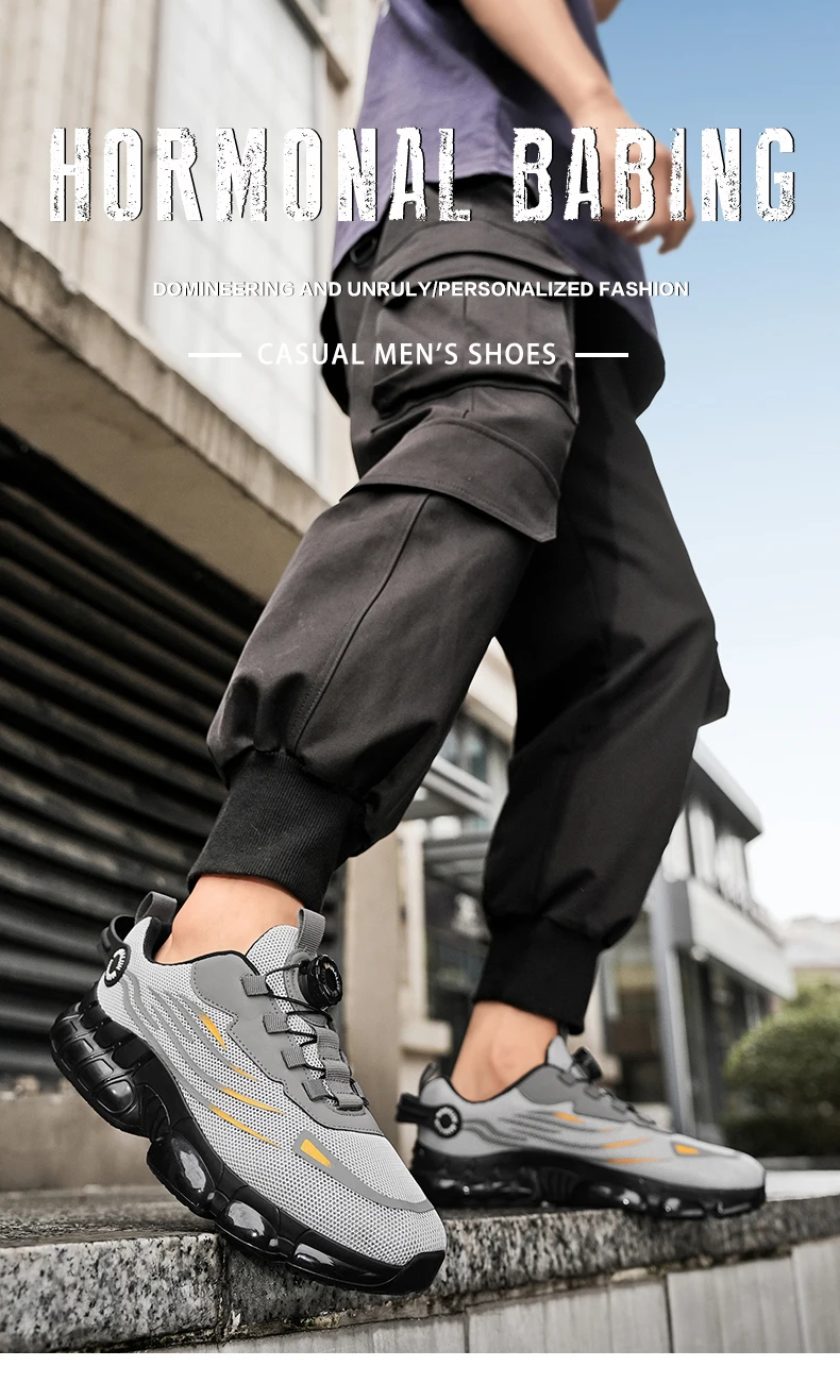 Herren Low-Cut Freizeitschuhe mit minimalistischem Sporttrend, fließende Board-Schuhe, leichte Polsterung, starker Grip, atmungsaktiv – Detail 1