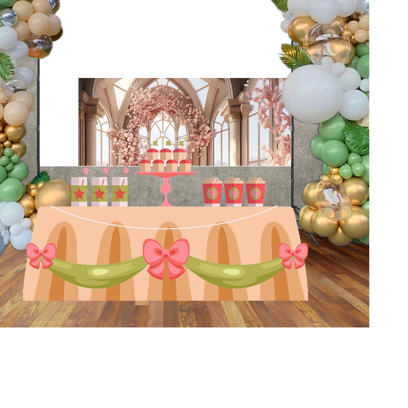 qg primavera floral interior flor pano de fundo fotografia janela cortina fundo casamento aniversário photocall adereços