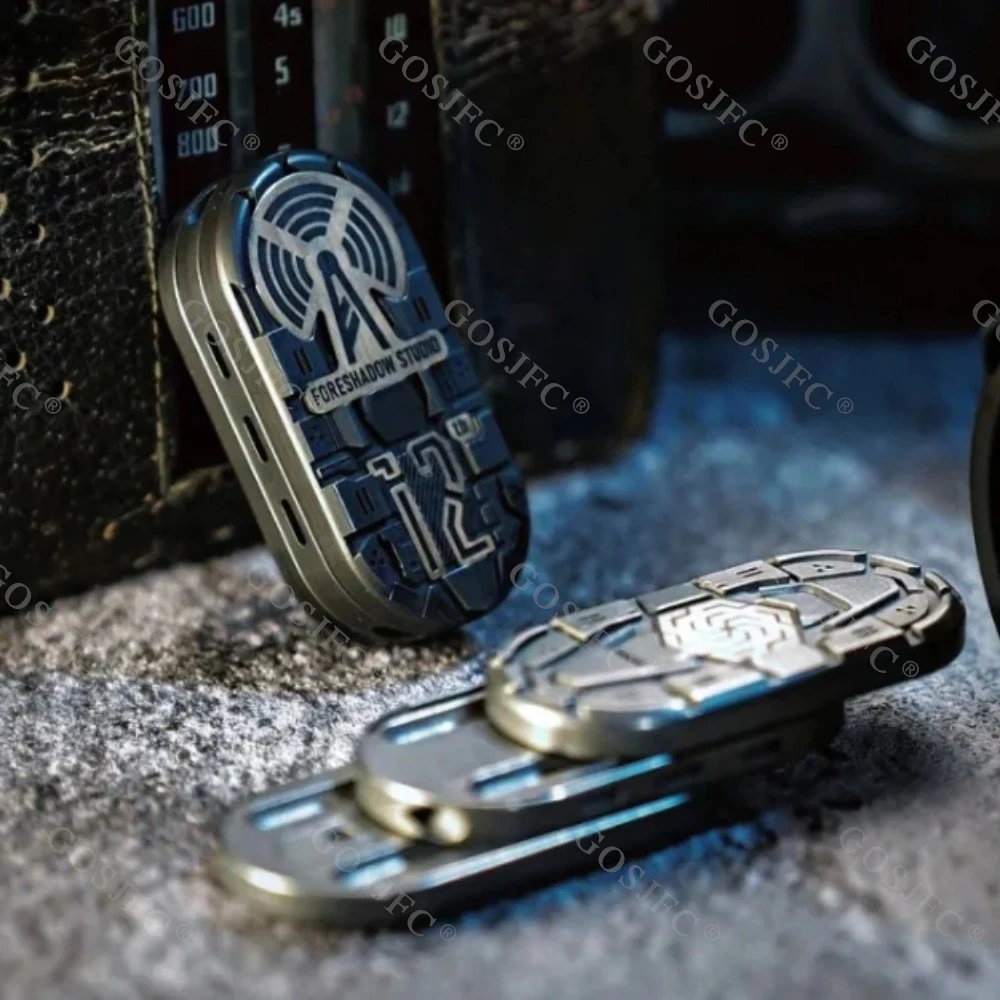 الوكيل EDC الحرس برج دفع المنزلق الزركونيوم ضبط شوكة تململ المنزلق ألعاب متململة الكبار التصاميم الأصلية أدوات تخفيف القلق #5