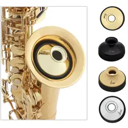 Alto Saxophone Silencer Round Light-Weight ABS Mute Dampener Woodwind Musical Instrument Accessories Sax Parts