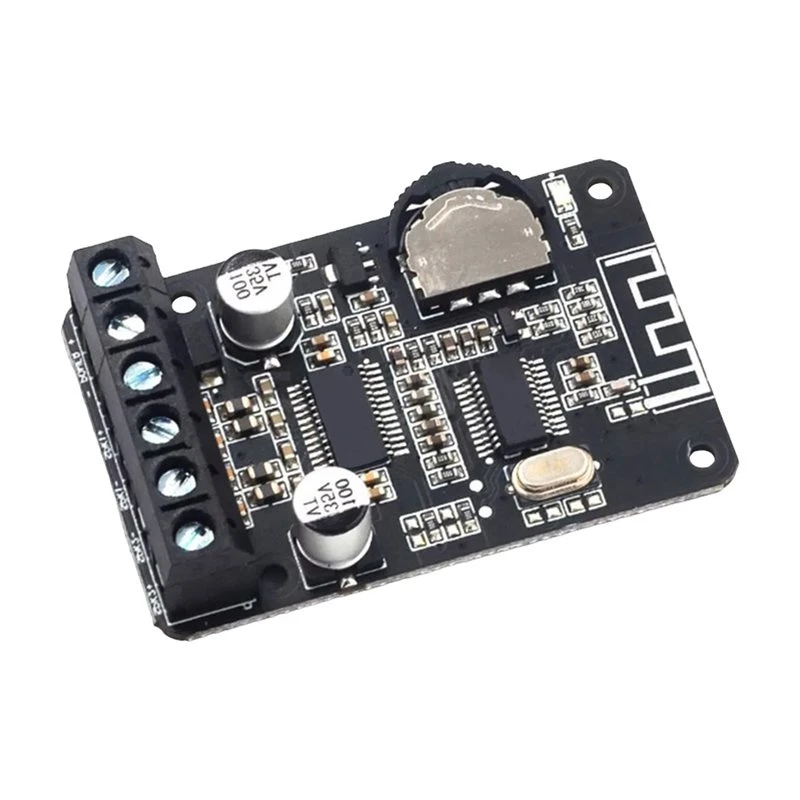 ABJG-Stereo Bluetooth 5.0 Power Amplifier Board DC12V/24V 40W Module