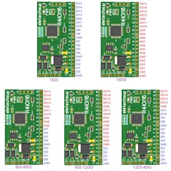 for Arduino ESP32 ESP8266 PLC Smart Home 16DI/16DO/8DI-8DO/4DI-12DO/12DI-4DO Modbus Rtu Digital IO RS485 2.54mm Pin Core Board