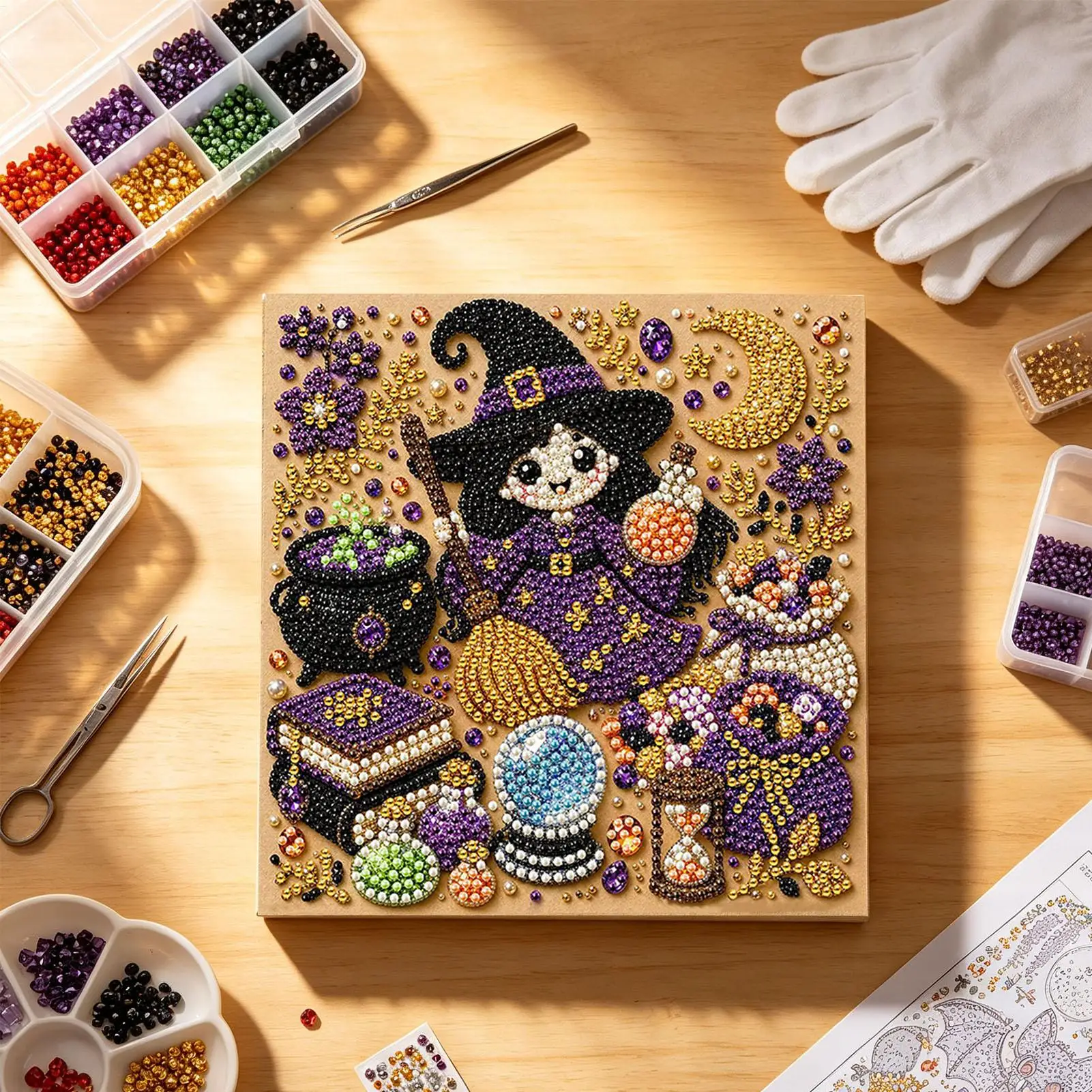 Art Craft Kits For Adults - Kit Artistici con Perle per Adulti,