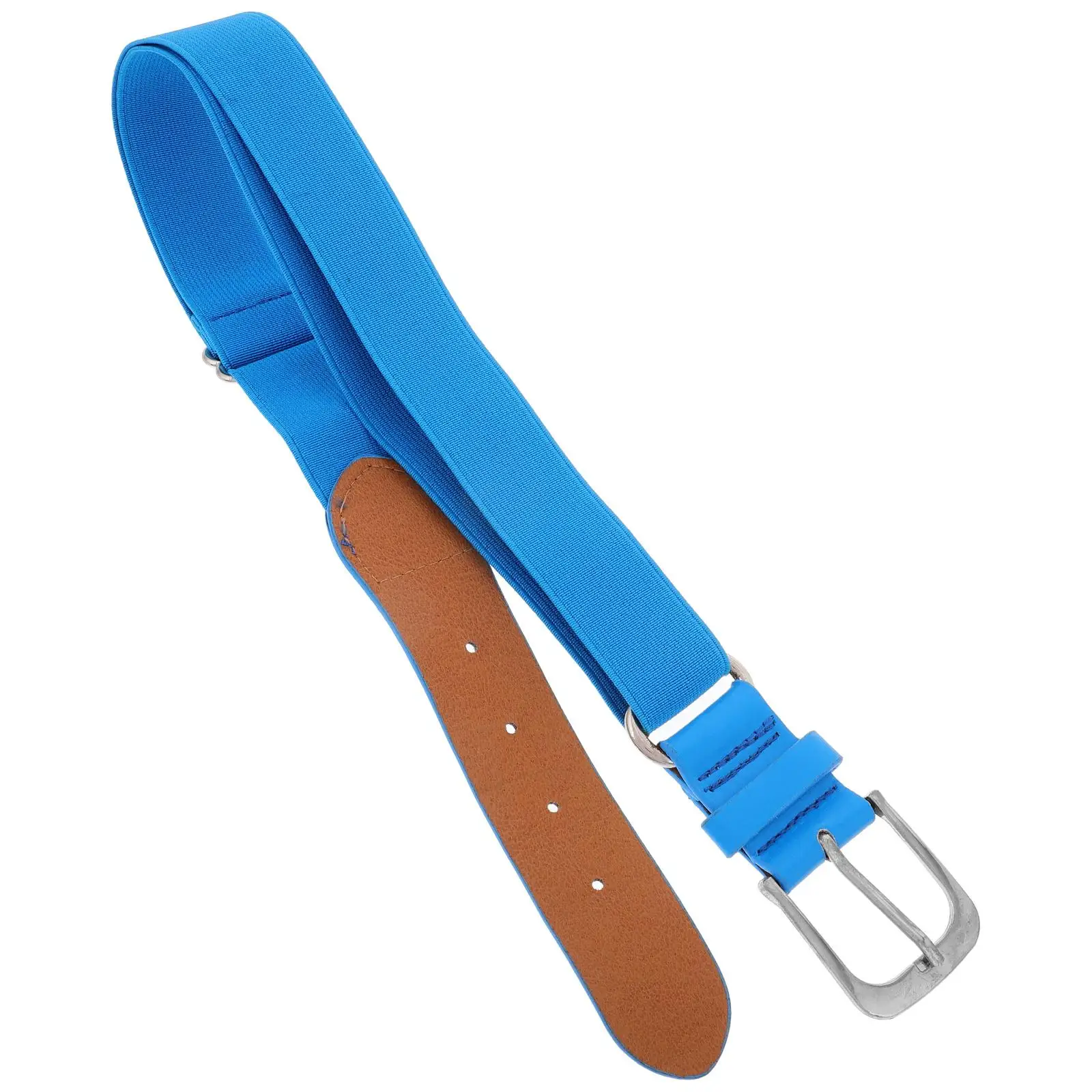 Elastic Belt Adjustable 1PC Sports Waist Baseball Softball Uniform Elastic Stretch Team Belt Sky-blue Men Women