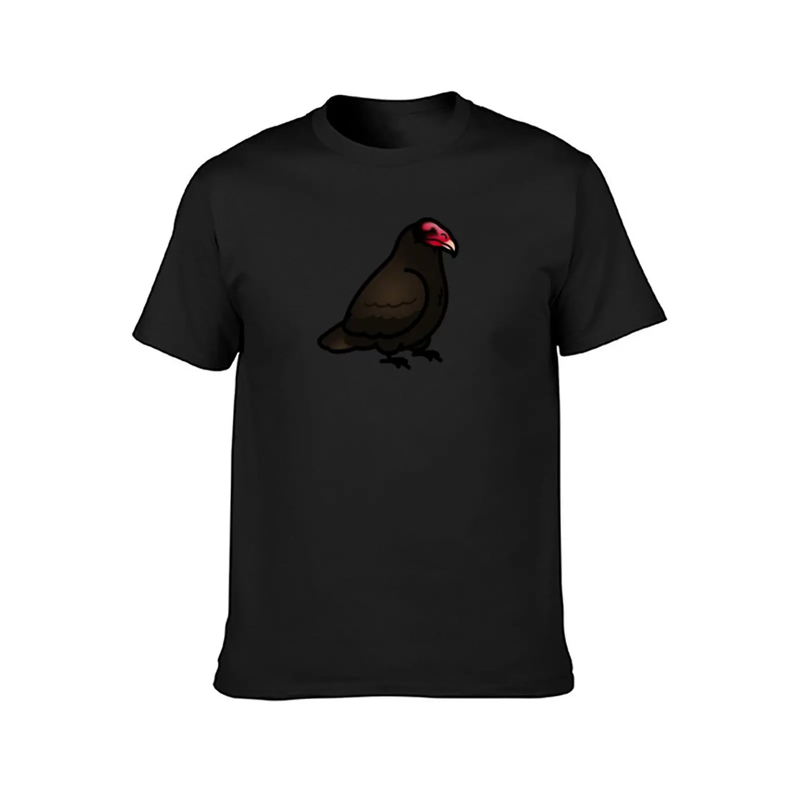 Custom Grimm the Turkey Vulture T-Shirt heavyweights Blouse summer tops mens funny t shirts