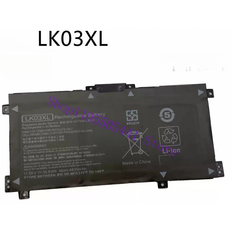 New Replacement Laptop Battery for HP TPN-W127 W128 W134 W135 W137 LK03XL