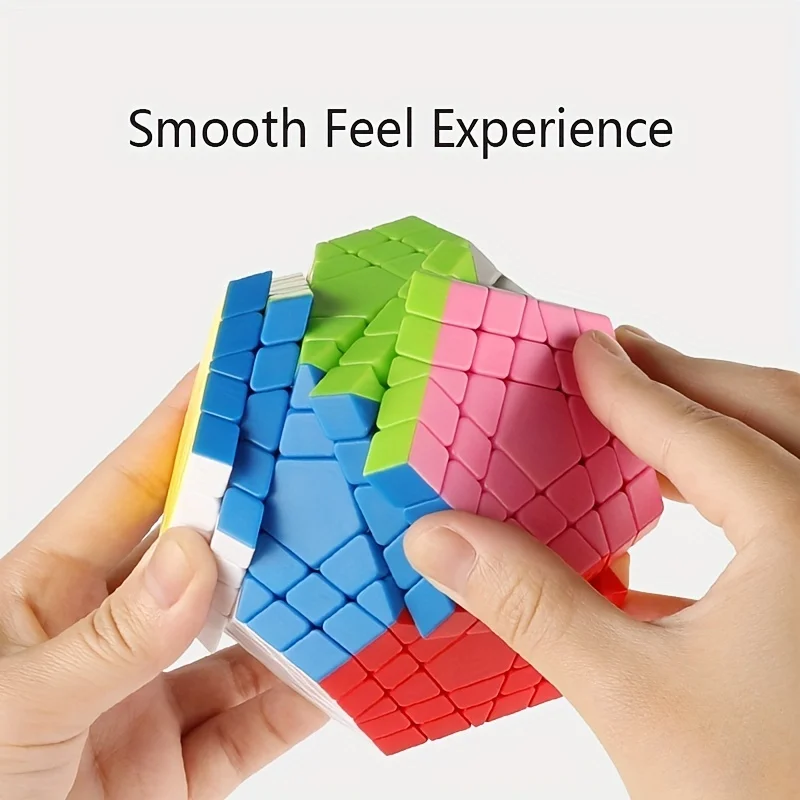 لغز مكعب ميجا مينكس ، شكل خاص ، سحر سريع ، ألعاب تعليمية للأطفال ، Dodecahedron 5x5x5