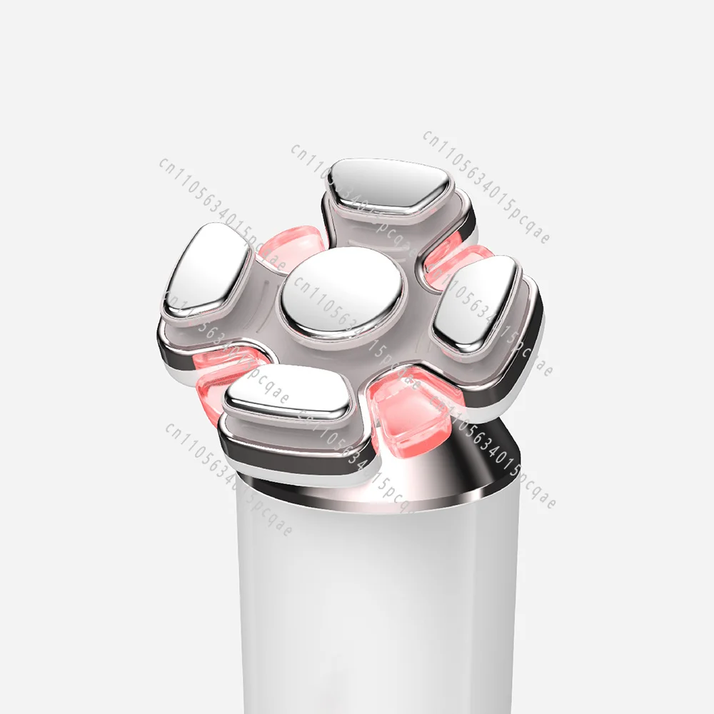 Unique Free Moving RF Head Three Light Vibtraion EMS Home Use Radio Frequency Facial Beauty Device Instrument