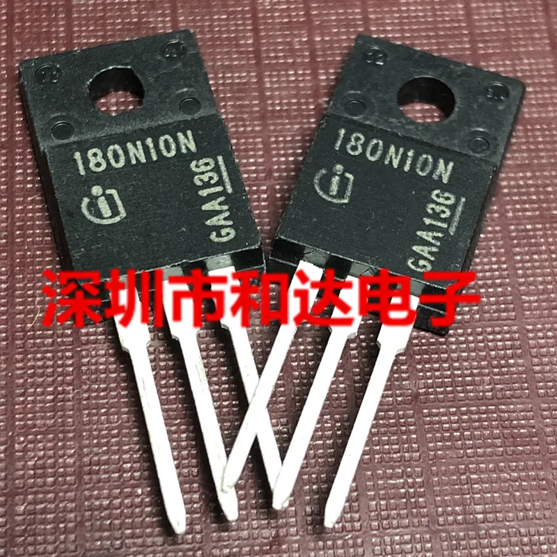 10PCS/Lot 180N10N IPA180N10N3G  TO-220F 100V 28A 100% Imported Original New And In Stock Fast Ship