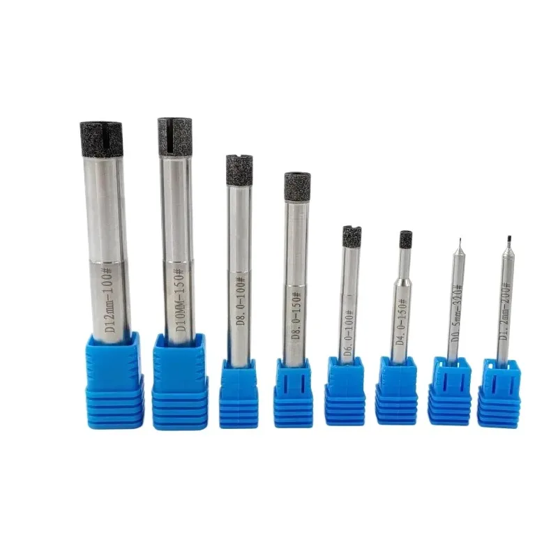 1pcs Sintered metal bond diamond drill bit alumina zirconia silicon carbide ceramic steel machining milling cutter