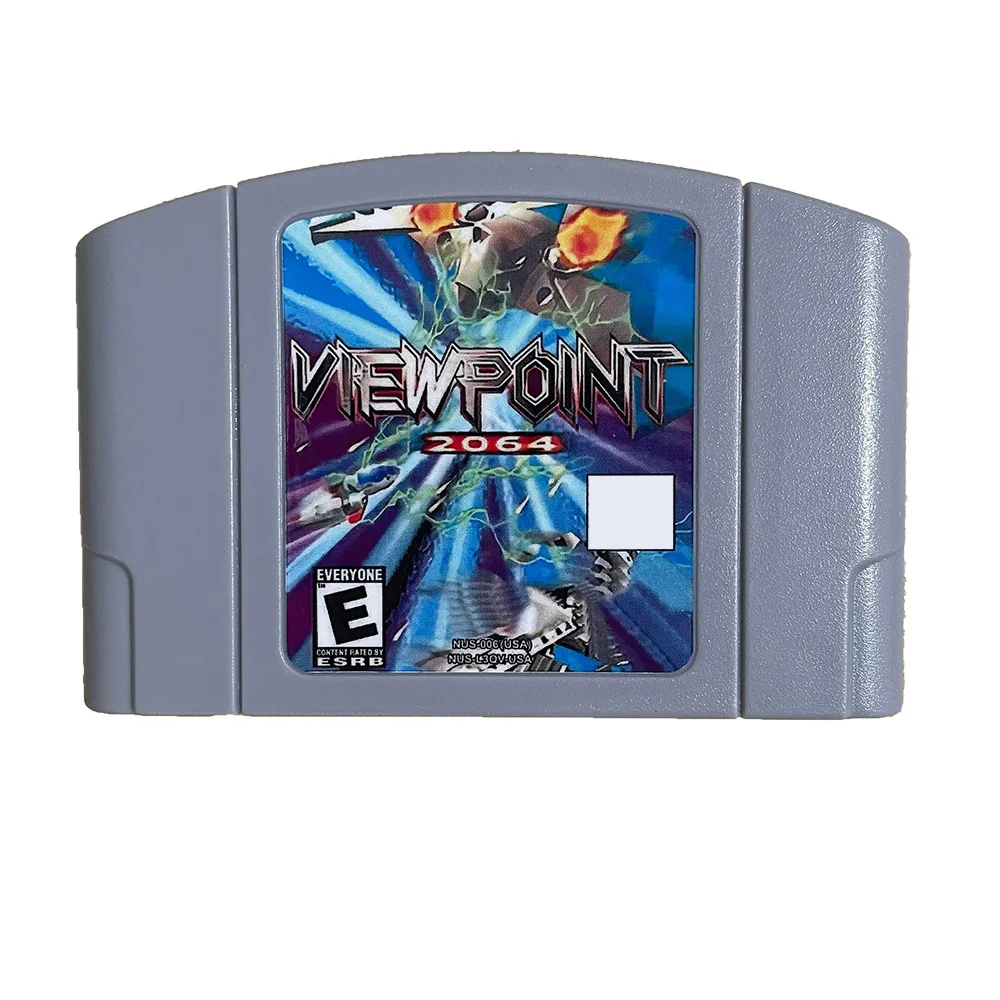 

Viewpoint 2064 N64 Cartridge 64 Bit Video Game For Nintendo 64 Console - English Language