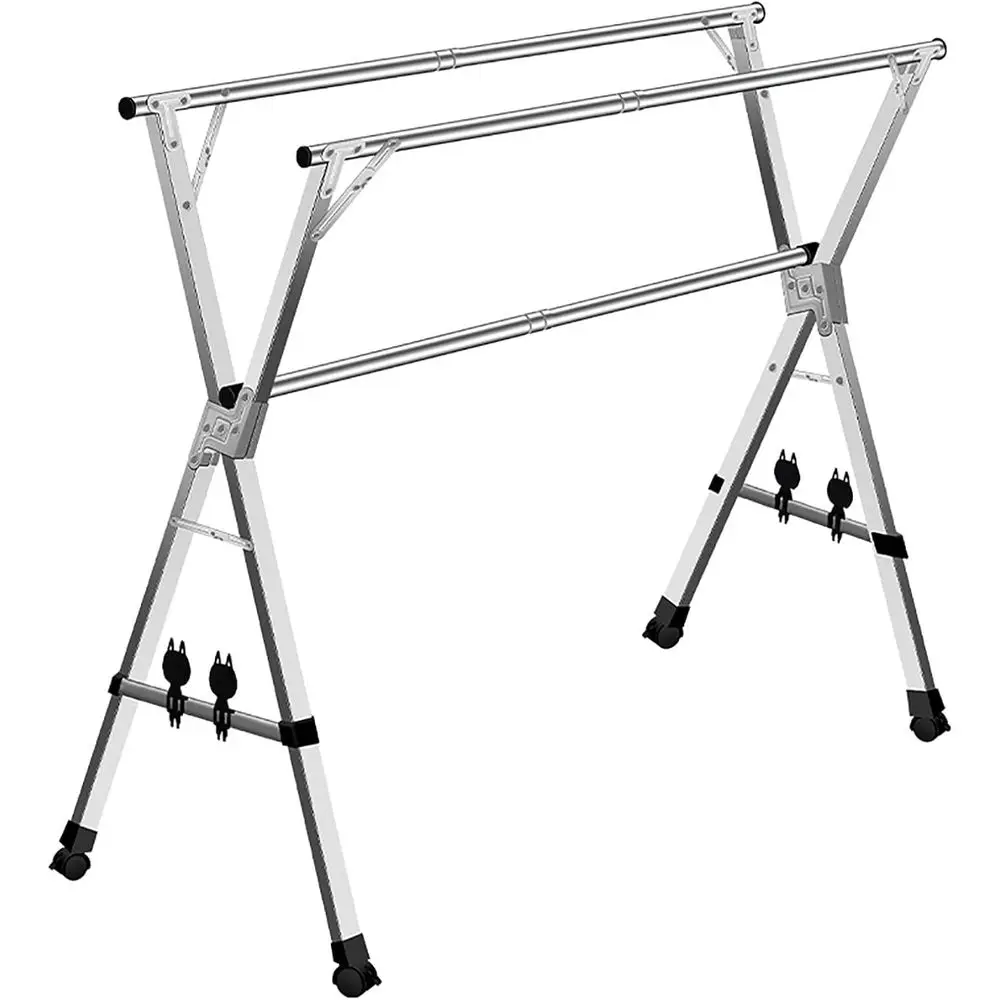 

Складная сушилка регулируемой длины для внутреннего и наружного использования, компактное решение для сушки одежды