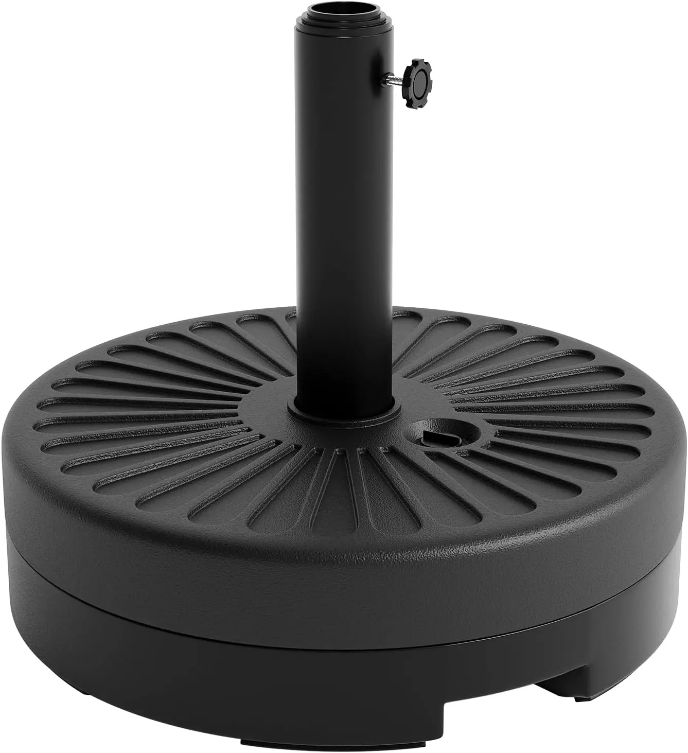 

Основание для садового зонта, грузоподъемность 80 фунтов, усиленная конструкция с регулируемым адаптером для стойки, подходит для стойок диаметром от 1,5 до 2,1 дюйма, для зонтов высотой от 7,5 до 11 футов.