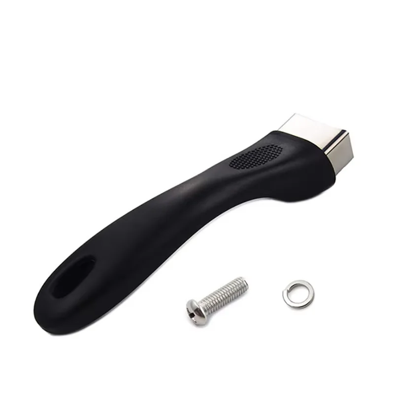 Universal Milk Frying Pan Handle Pot Handle Non-stick Stainless Steel Anti-scald Heat-resistant Bakelite Pot Accessories