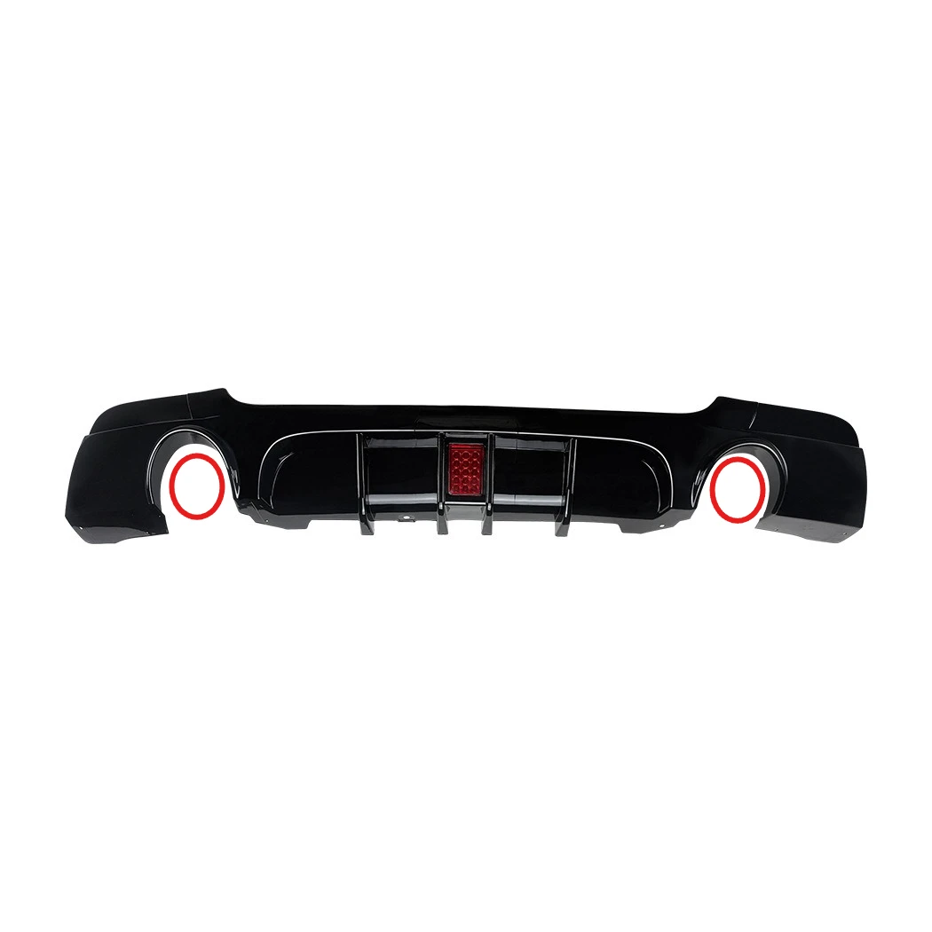 Achterbumperlip voor BMW 3 Serie Coupé E92 E93 2006-2013 voor M Sport MP Style Diffuser Splitters Spoiler Bodykit Exterieur