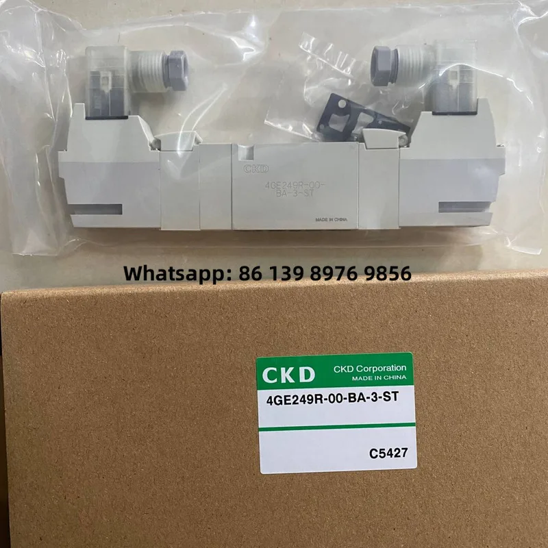 Original CKD Solenoid Valve 4Ge249r-00-Ba-3-St Old Model 4Gb249-Ba-St Brand New