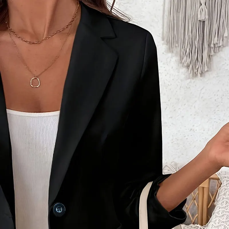 سترة نسائية منسوجة بمقاس كبير #5