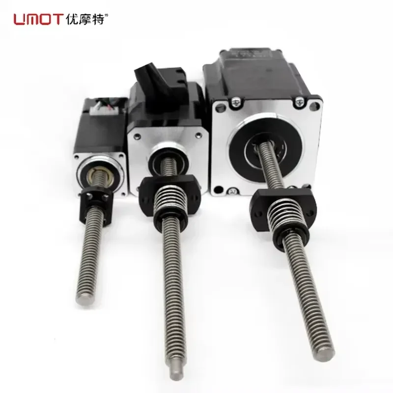 UMOT Nema11/17/23 Closed-Loop Stepper Motor with Lead Screw Lathe Lead T-screw Stepping Motor Torque 0.13-1.2Nm Screw