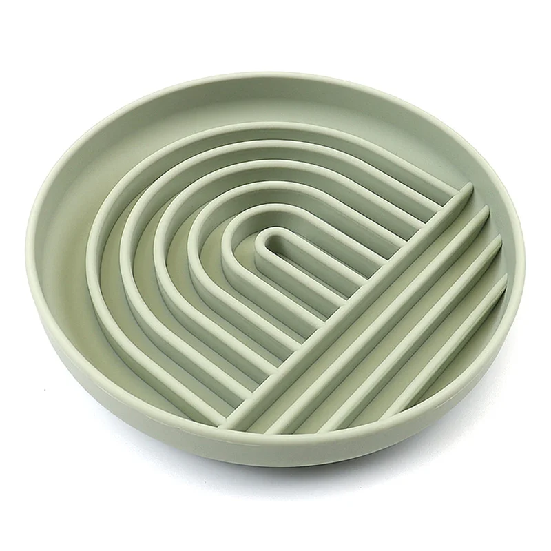 Cuenco para lamer perros y gatos, cuenco alimentador lento para alimentos húmedos o secos, agua, yogur, mantequilla de maní-B09B