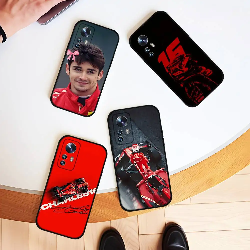 

Cool C-Charles LeclercS Phone Case For Xiaomi 11 12 Redmi Note 11 5G 8T 9A 9 10T Note 8 9 12SUltra Shockproof, Slim, Black,Case
