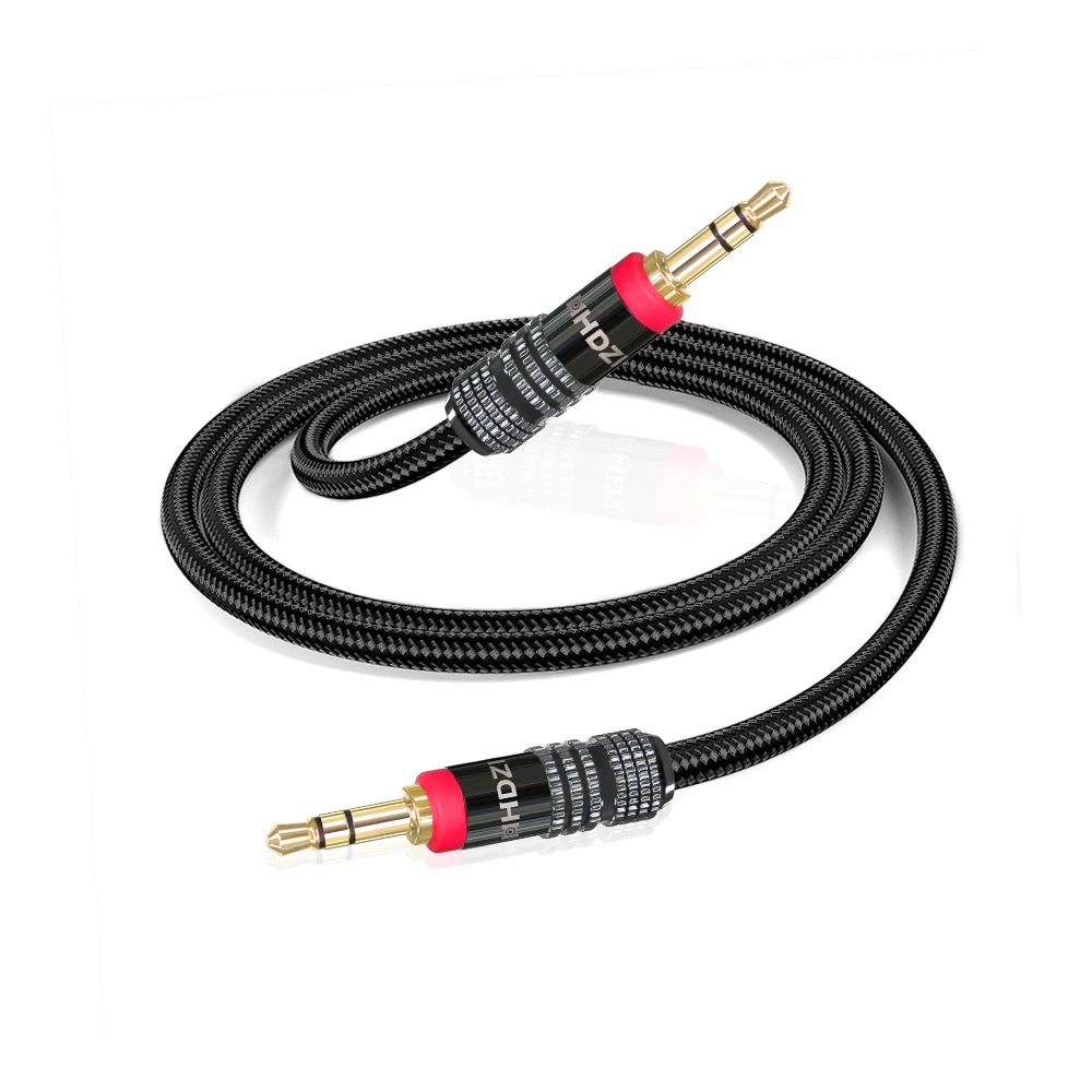 Hhdzi 3.5Mm Stereo Audio Kabel Aux Koord Voor Hoofdtelefoon, Thuis Autoradio, Luidspreker, Versterker, Telefoons, 3.5Mm Jack Audio Kabel