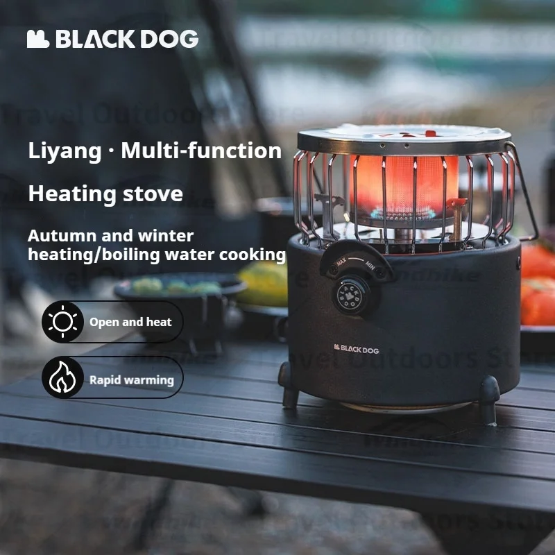 Naturehike BLACKDOG Heating Stove 2KW Winter Heating Ultralight Portable Tent Cooking Water Heating Stove for Outdoor Camping