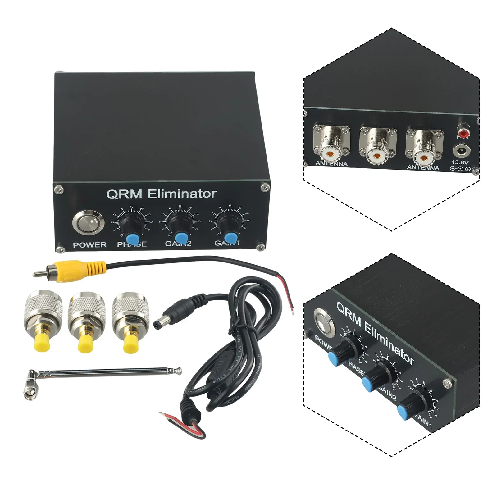 Sophisticated Signal Management Device The Second Gen QRM Eliminator XPhase Operates on 130 MHz with Strong Build