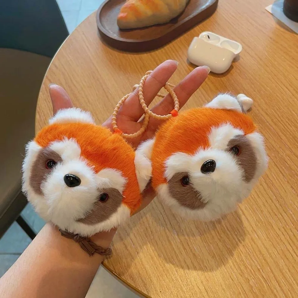 ヘッドフォンバッグ牛ぬいぐるみイヤホンバッグアライグマバッグペンダントぬいぐるみ小銭入れ漫画かわいいぬいぐるみ財布ペンダント子供のギフト