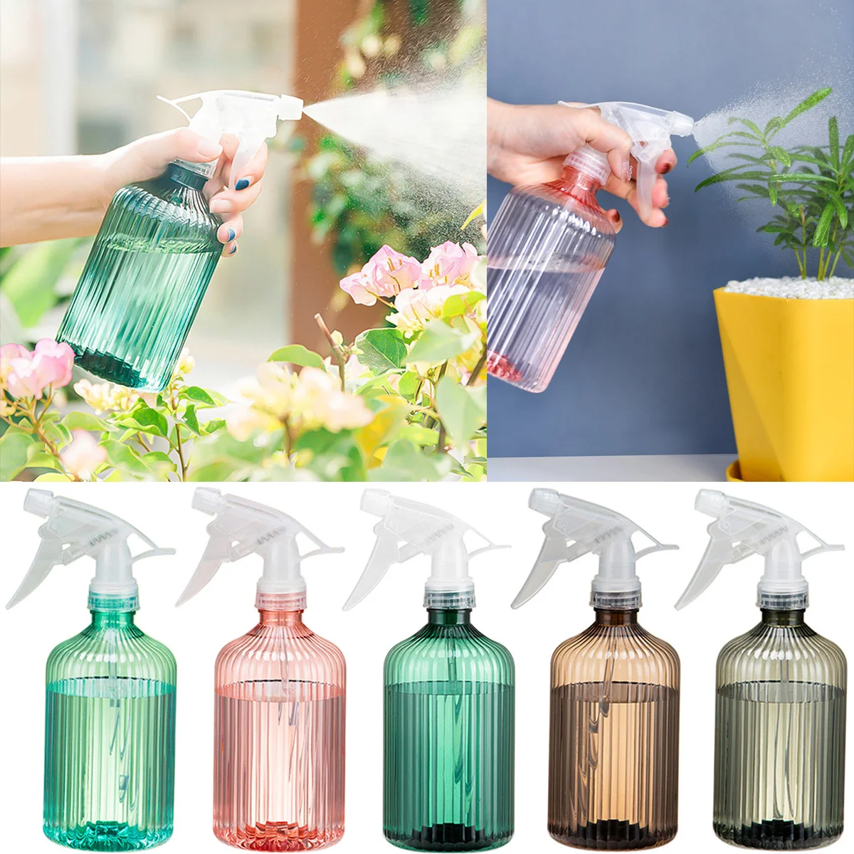 Spray Bottle Plant Flower Herb Sprayer Irrigation Can Watering Pot For Garden Indoor Cleaning Supplies