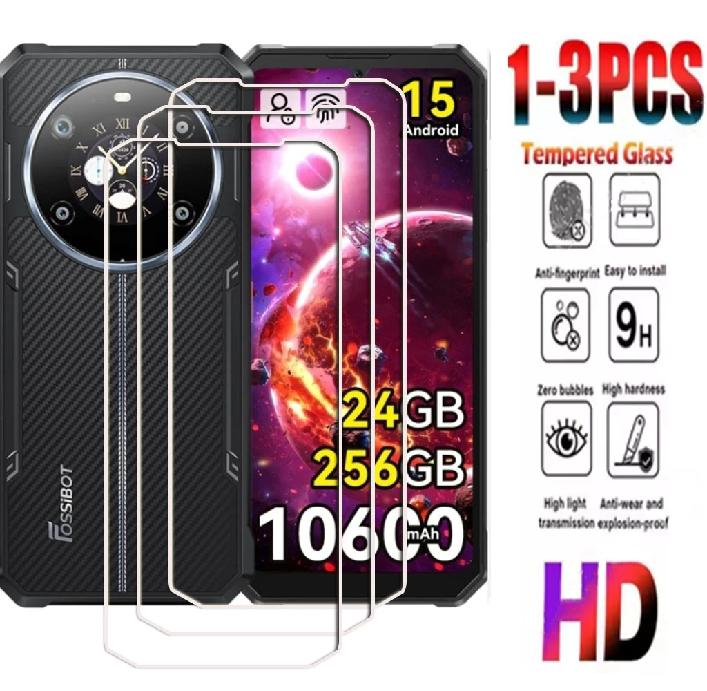1-3PCS HD 9H Tempered Glass For FOSSiBOTF109 6.75" 2025 FOSS