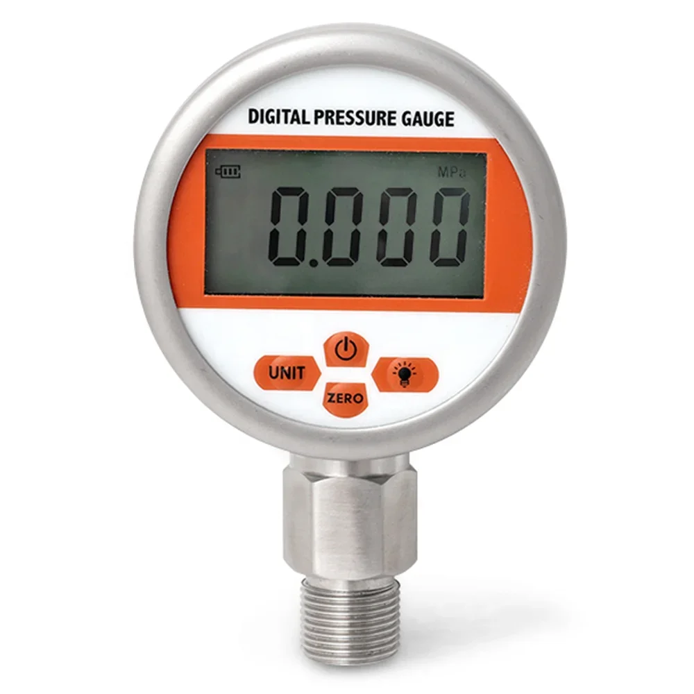 

WTsensor 0.5%F.S. Accuracy 4 Digits LCD Pressure Manometer With Low Pressure Alarm Oil Water Gas Digital Pressure Gauge