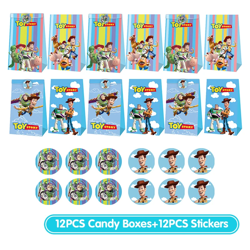 トイ・ストーリー 誕生日テーマパーティー飾り ウッディ パーティー ペーパーストロー プレート カップ 食器類 背景幕 バナー 風船 パーティー用品