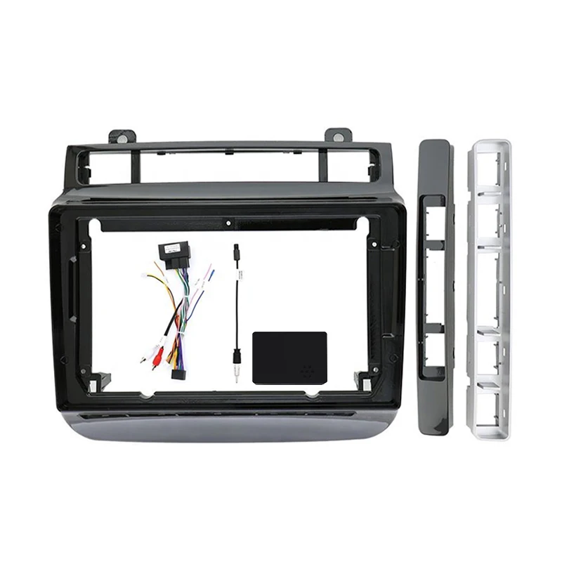 

Android Car Radio Frame Car Screen Dvd Player for VW TOUAREG 2011-2017 9 INCH Bright Black 2 Din Car Touch Screen Carplay Frame