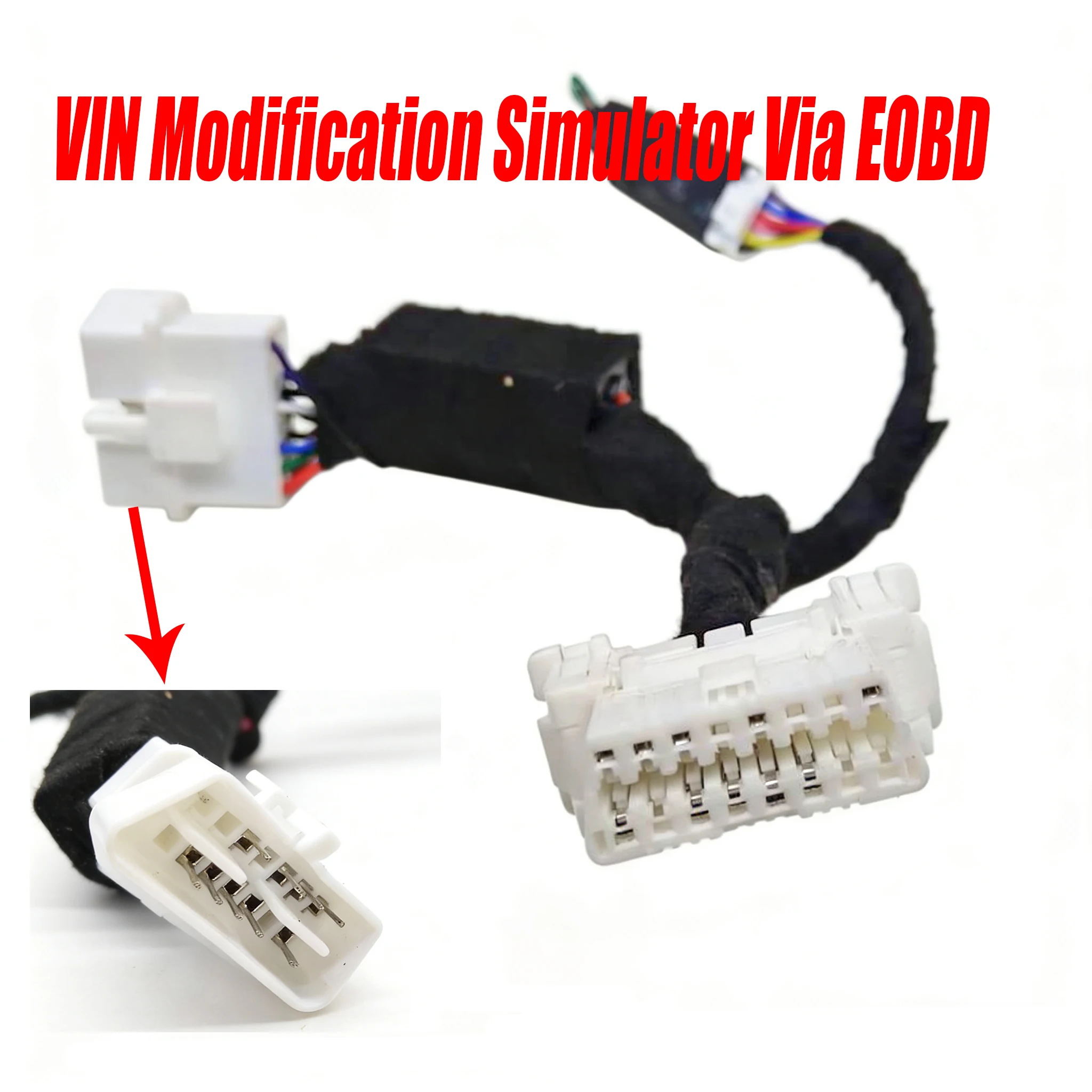 ほとんどの車種に対応する車両VINシミュレーターツール EOBD 17桁フレームナンバー フレームナンバー変更ツール VINバイパスデバイス