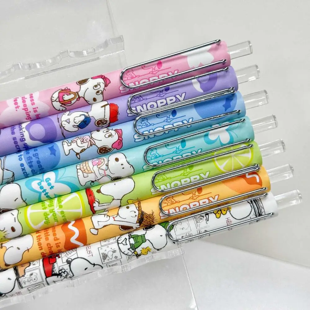 1本入り 漫画 スヌーピー ゲルペン ブラインドボックス アニメ スヌーピー 学生ペン 黒ブラシペン ボールペン 文房具 黒ボールペン