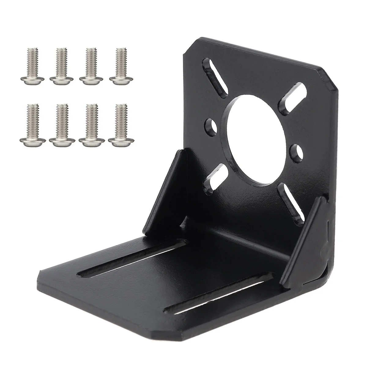Universal NEMA 17 Stepper Motor Mounting Bracket DC Motor Fixing Mounting Base Motor Mount Bracket with M3 M4 Screws