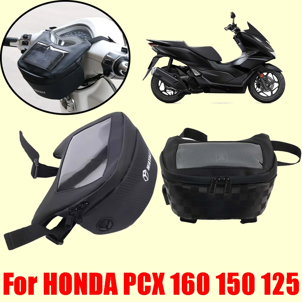 

For HONDA PCX 160 150 125 PCX160 PCX150 PCX125 Accessories Phone Charged Wirelessly GPS Navigation Bag Tool Luggage Storage Bag